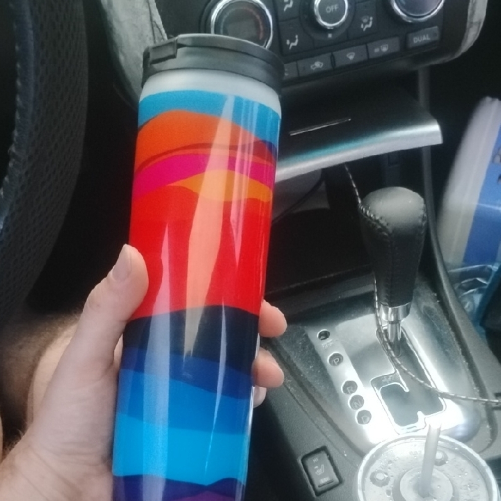 Starbucks Multicolor Striped Tumbler - Picture 6 of 9